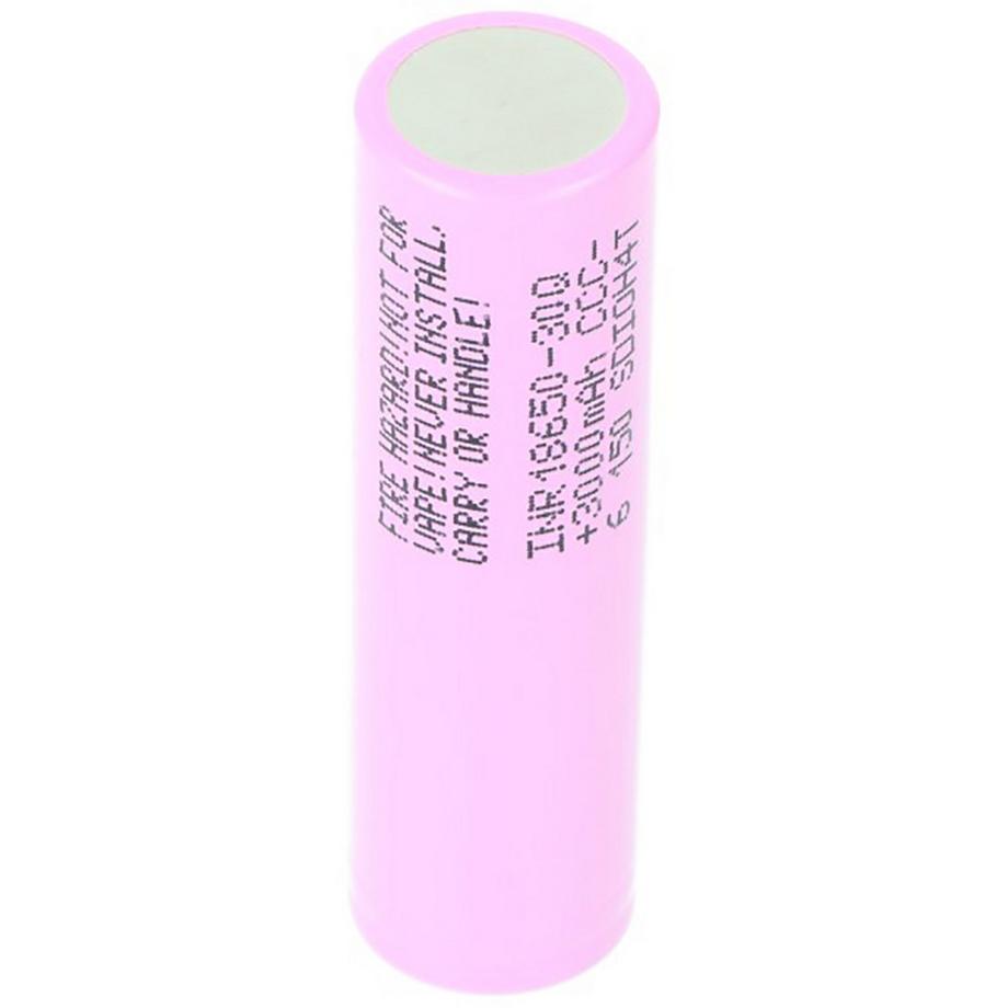 Avizar  Pile 18650 3000mAh Li-ion Rechargeable 