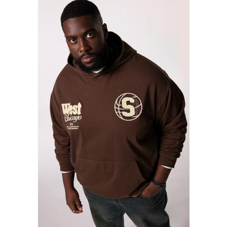 Sthuge Maglia Oversize con Cappuccio  