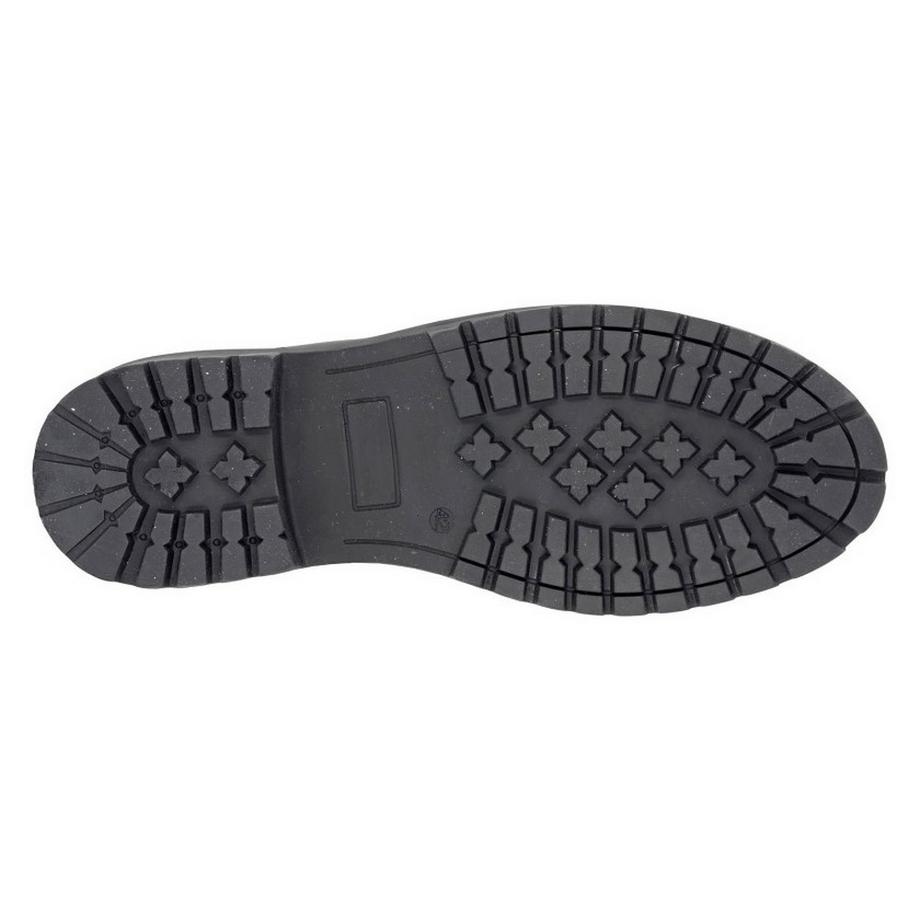 Roamers Chaussures à Lacets en Cuir Bufflé  