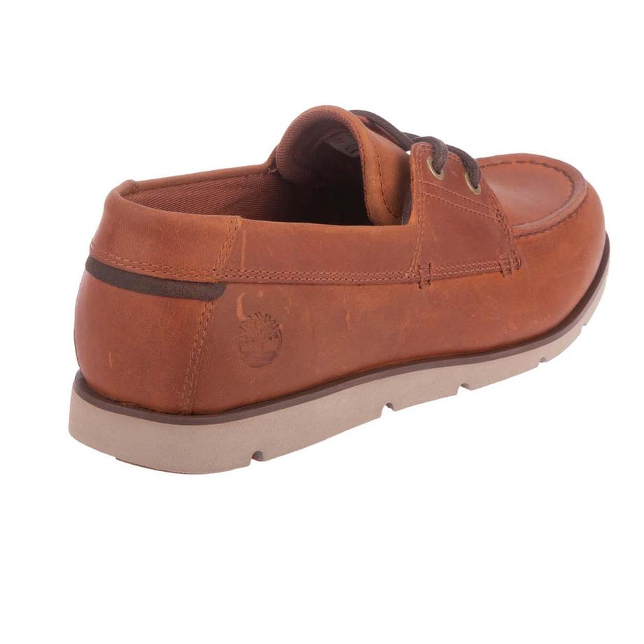 Timberland Chaussures Bateau Grafton Bay en Cuir  