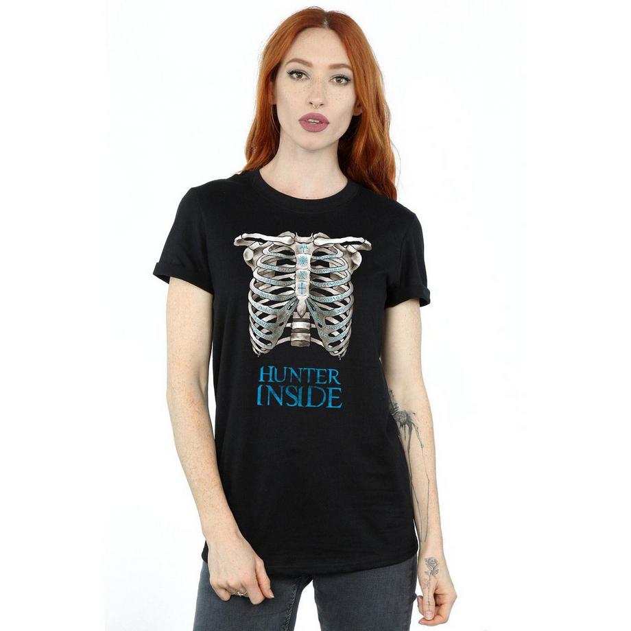 Supernatural Hunter Inside Bedrucktes T-Shirt  