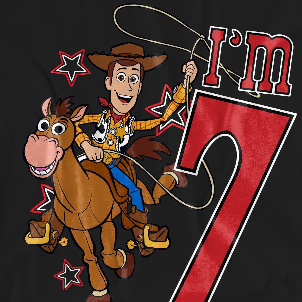 Toy Story I'm 7 Geburtstag T-Shirt  