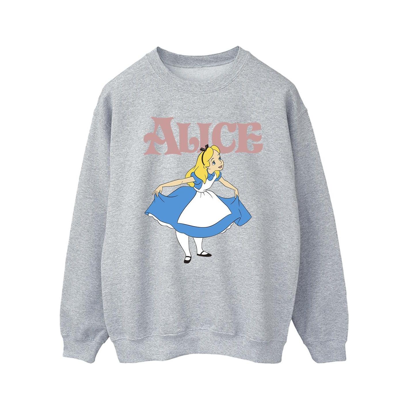 Disney  Alice In Wonderland Take A Bow Sweatshirt 