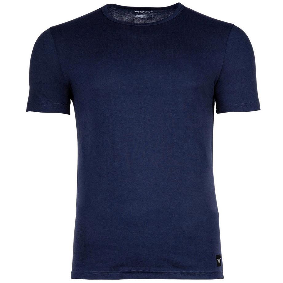 EMPORIO ARMANI Essential Logolabel T-Shirt 2er Pack  