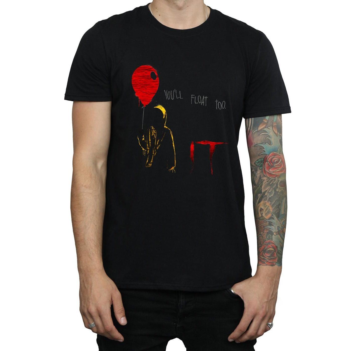 It You'll Float Too Bedrucktes T-Shirt  