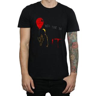 It You'll Float Too Bedrucktes T-Shirt  