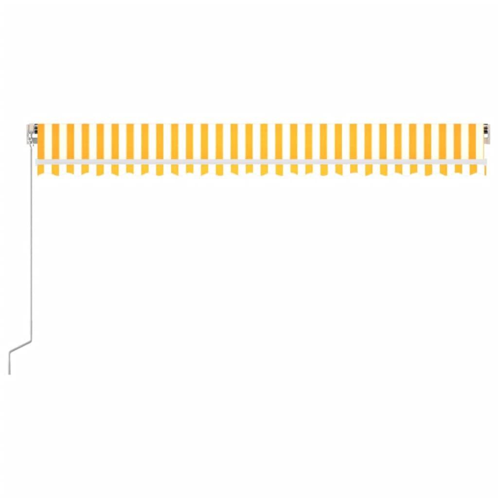 VidaXL Auvent rétractable aluminium  