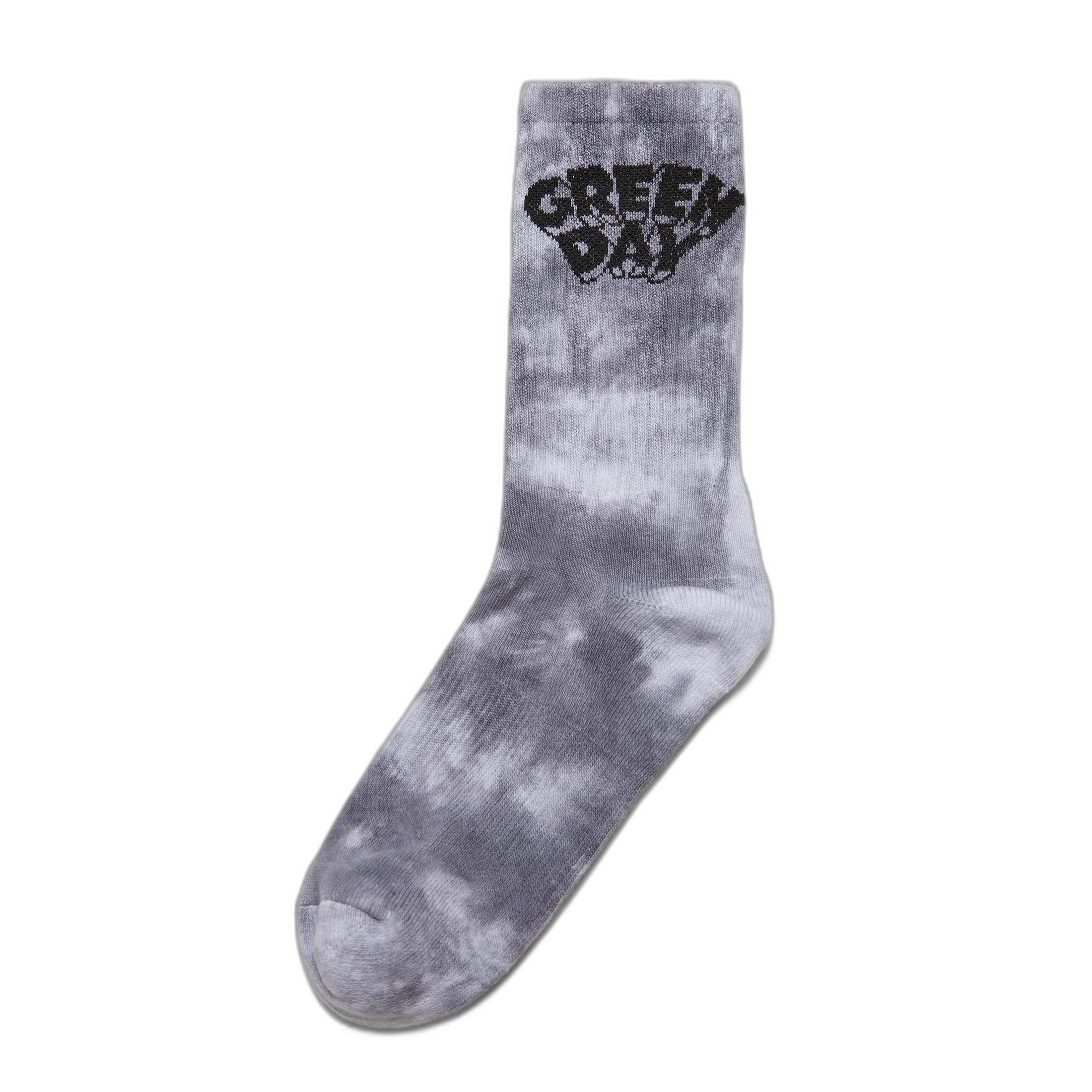 URBAN CLASSICS  paia di calzini green day tie die (x2) 