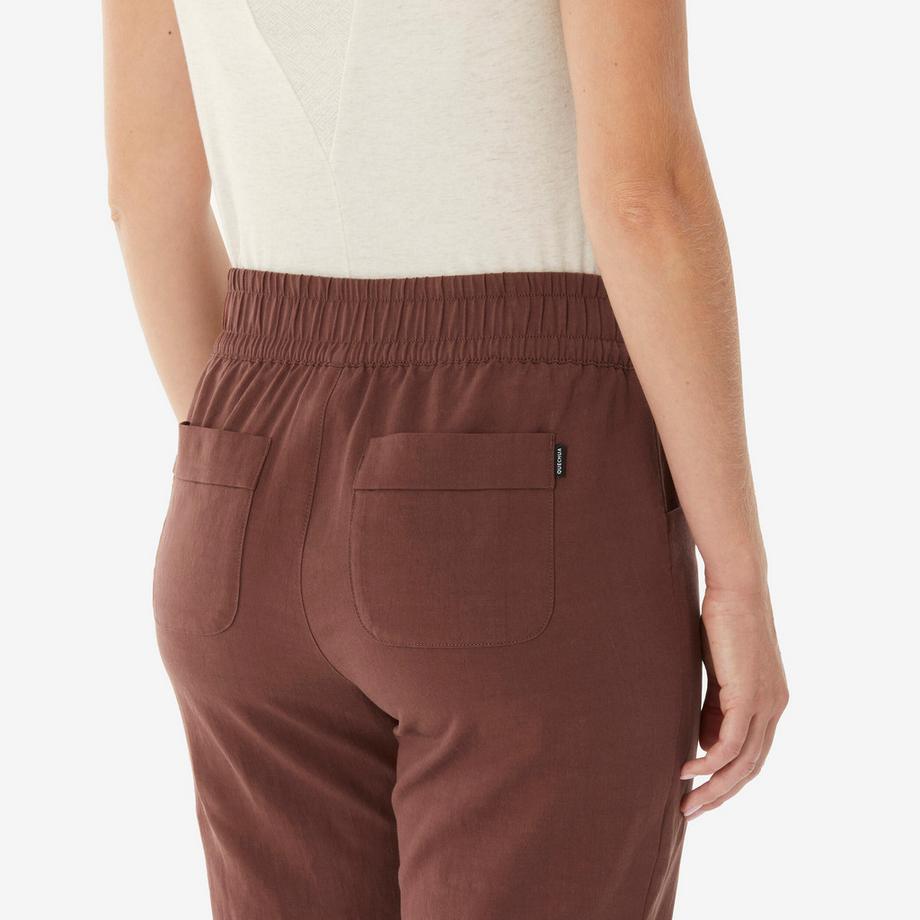 QUECHUA  Wanderhose aus Leinen NH500 