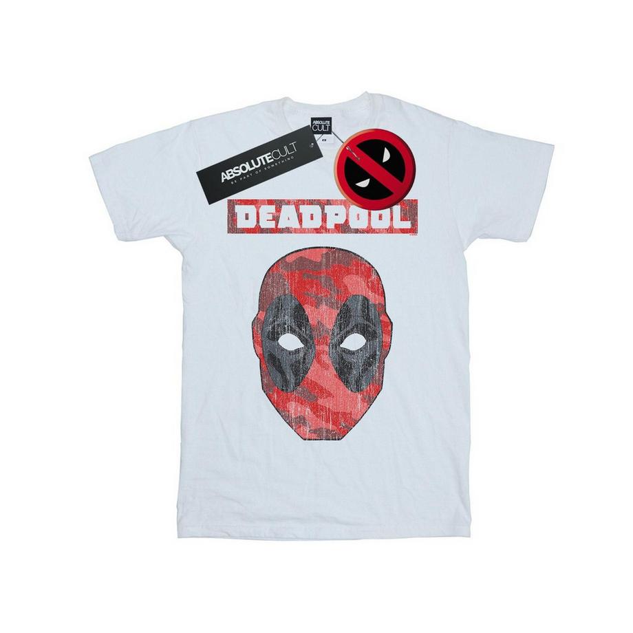 MARVEL Deadpool Maschera Logo T-Shirt  