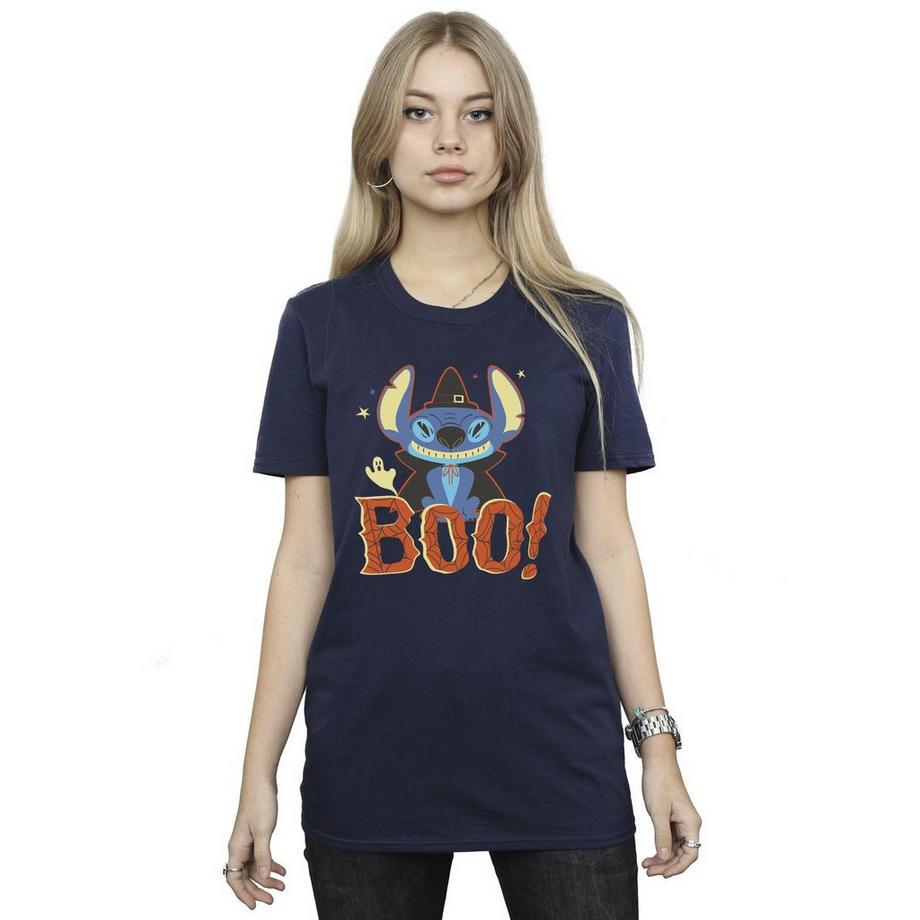 Disney Stitch Boo! T-Shirt Graphique  