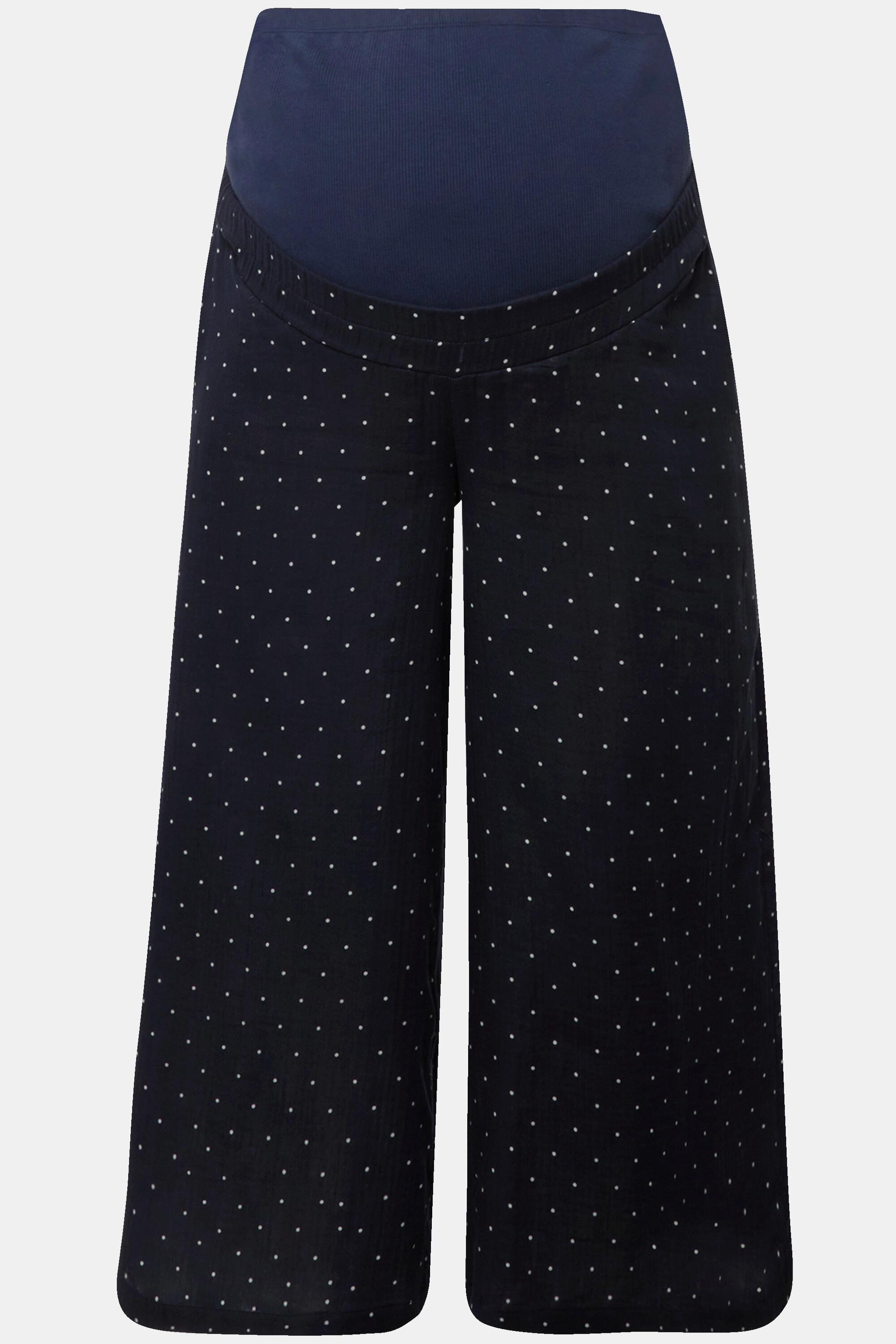 Ulla Popken Bellieva Culotte Mussola Cintura Elastica  