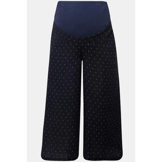 Ulla Popken  Culottes Bellieva in mussola con cintura elastica 