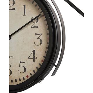 Beliani Orologio en Alluminio Retrò LILLO  