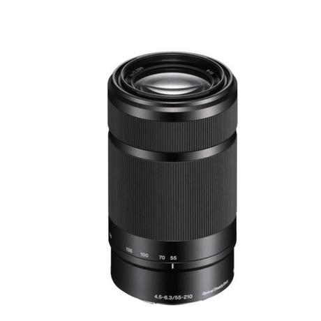 SONY  Sony E 55-210 mm F4.5-6.3 OSS (Schwarz) 