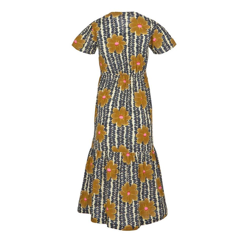 Regatta Robe Midi Fleurie à Volants  