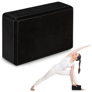Schwarzer Yogablock aus Schaumstoff, NS-962