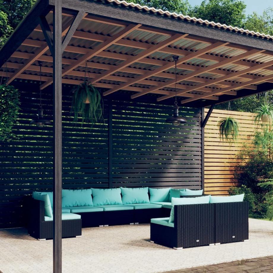 VidaXL Garten lounge set poly-rattan  