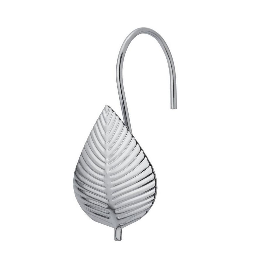Anneaux rideau de douche Leaf chrom