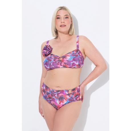 Ulla Popken Glitzer Softcup Bikini verstellbare Träger  