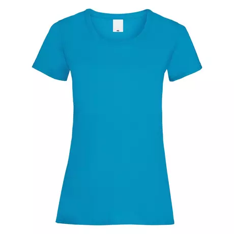Universal Textiles  Value TShirt Blu Ciano