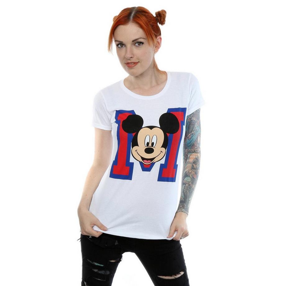 Disney Mickey Mouse M Logo T-Shirt  