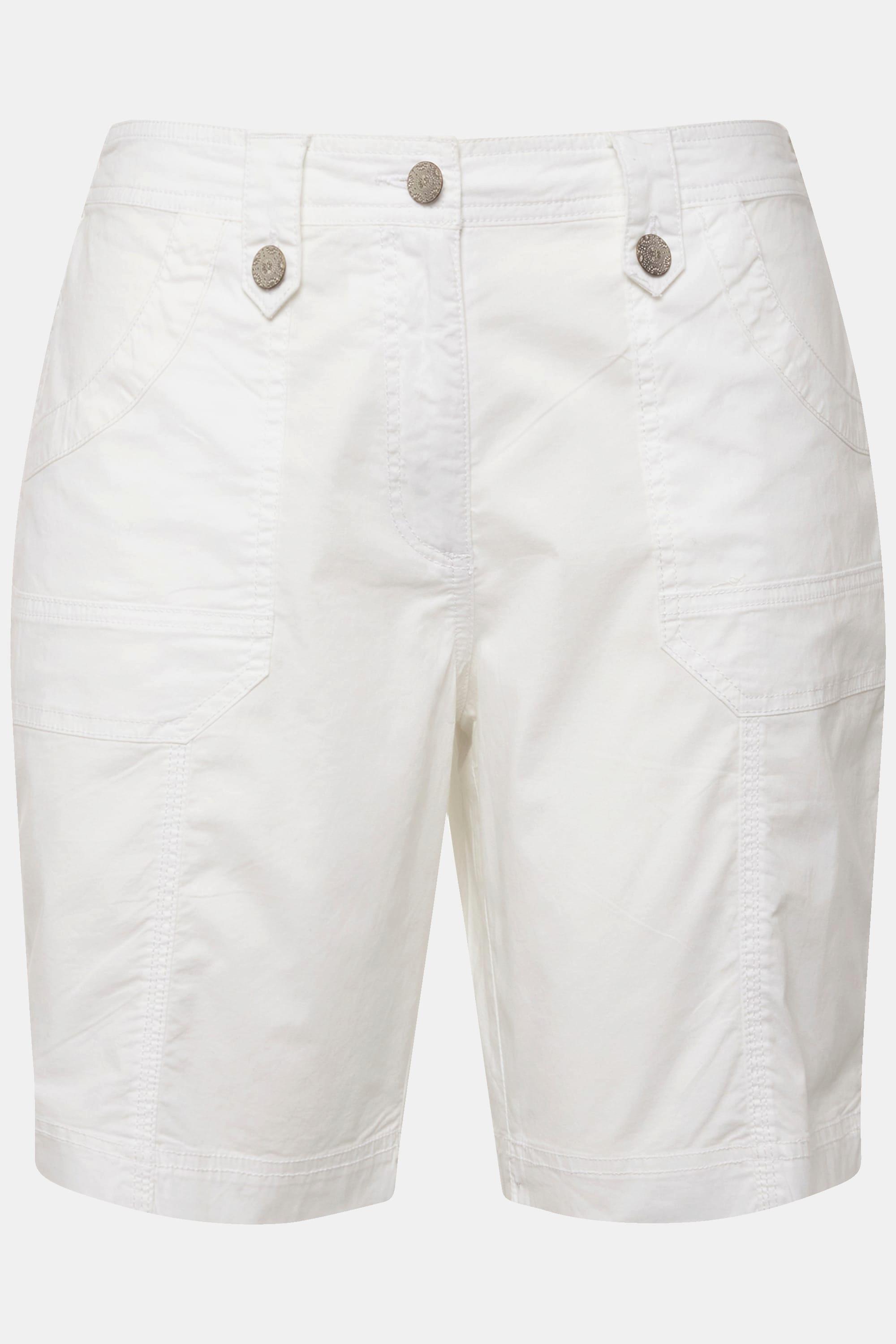 Ulla Popken  Bermuda style cargo 4 poches, taille confortable 