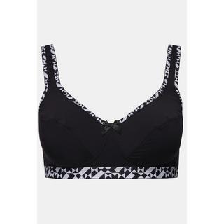 Ulla Popken Reggiseno morbido Scritta senza ferretto coppa C - D  