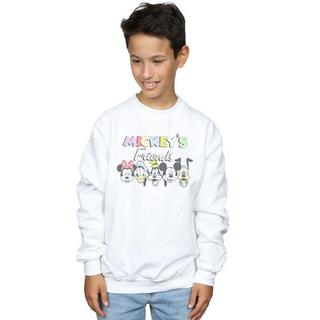 Disney  Friends Faded Nostalgia Sweatshirt 