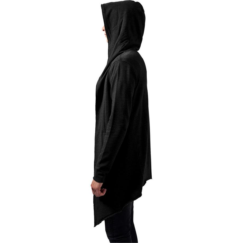 URBAN CLASSICS Lange Strickjacke mit Kapuze  