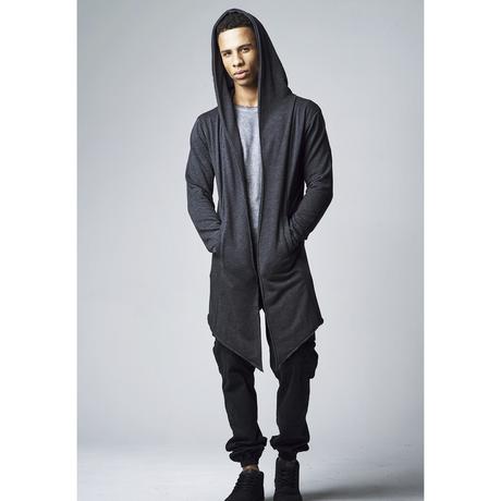URBAN CLASSICS Langer Kapuzen Cardigan  