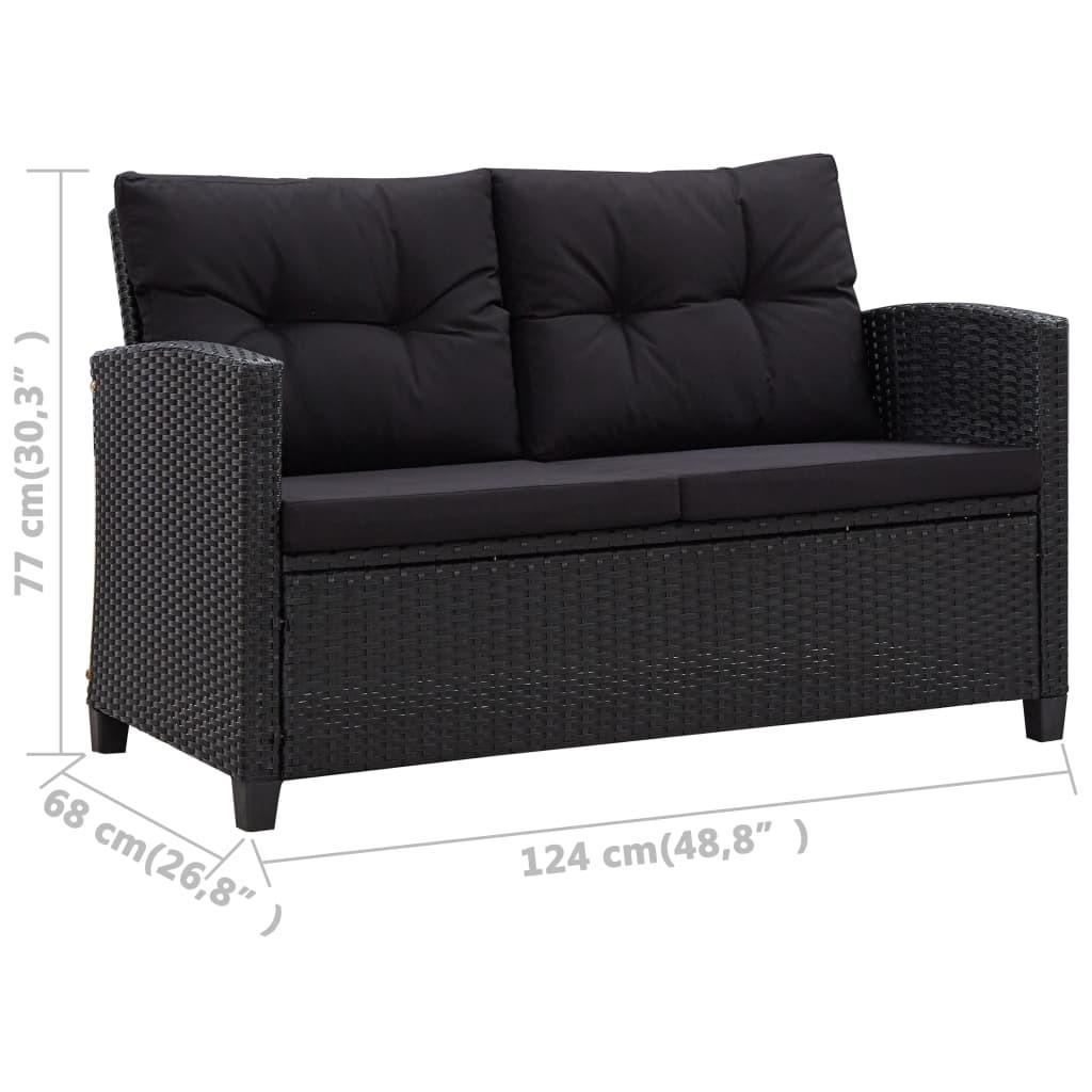 VidaXL Sofa de jardin tissu  