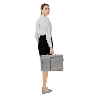 Only-bags.store  Laptop Schutzhülle Kompatibel mit MacBook Air/Pro,Notebook,Kompatibel mit MacBook ProM3 M2 M1 2023-2021,Seitlich offene Tasche mit 4 Fächern&Handgriff 