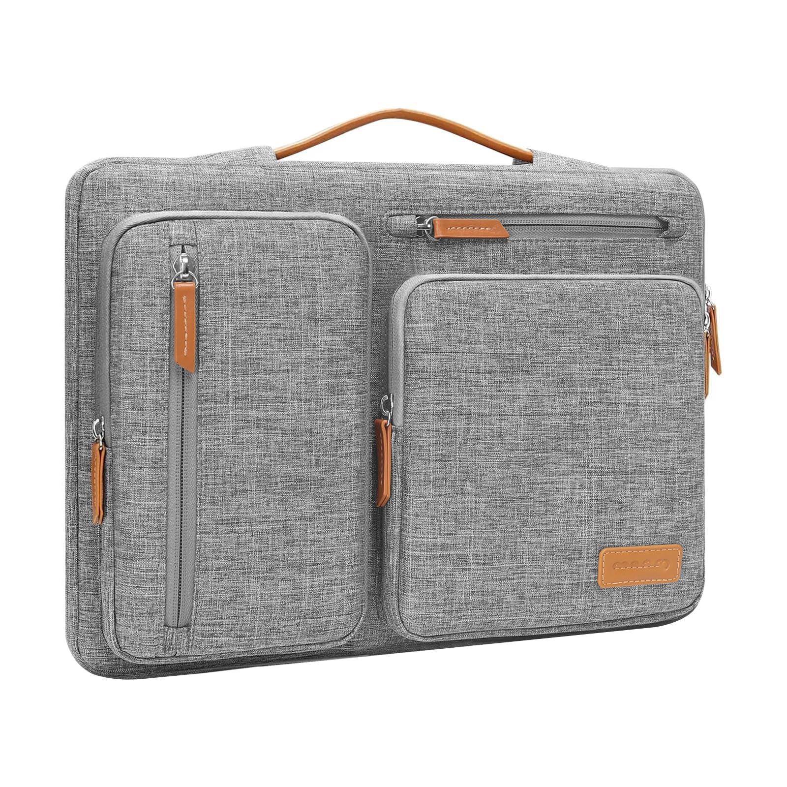 Only-bags.store  Housse protectrice pour ordinateur portable compatible avec MacBook Air/Pro, ordinateur portable, compatible avec MacBook ProM3 M2 M1 2023-2021, étui à ouverture latérale avec 4 poches et poignée 