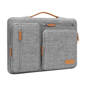 Housse protectrice pour ordinateur portable compatible avec MacBook Air/Pro, ordinateur portable, compatible avec MacBook ProM3 M2 M1 2023-2021, étui à ouverture latérale avec 4 poches et poignée