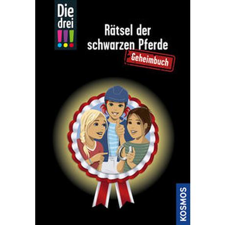 Die drei !!!, Rätsel der schwarzen Pferde Heger, Ann-Katrin; Biber, Ina (Illustrationen); Helmreich, Karin (Illustrationen) Couverture rigide 