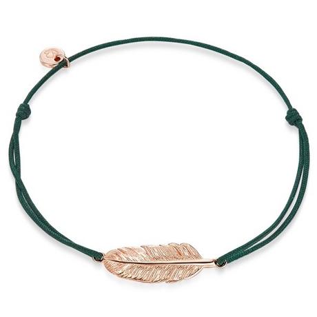 Glanzstücke München  Femme Bracelet en tissu Plume 
