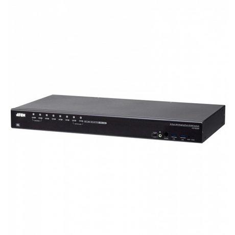 ATEN  Switch USB 3.0 4K DisplayPort KVM a 8 porte 
