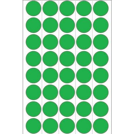 HERMA HERMA Markierungspunkte 19mm 2255 grün 1280 Stück  