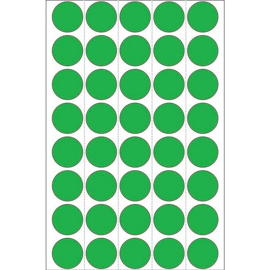 HERMA HERMA Markierungspunkte 19mm 2255 grün 1280 Stück  