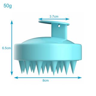 Intirilife  Intirilife Kopfhaut Massagebürste aus Silikon für Nass und Trocken 