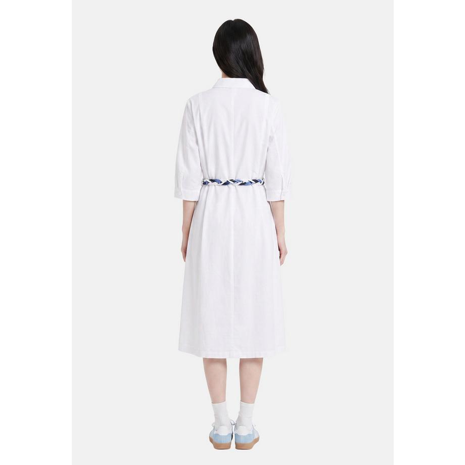 Chiara Ferretti Robe chemise avec ceinture à motif  