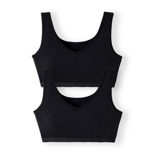 Damart  Lot de 2 brassières réversibles sans armatures 