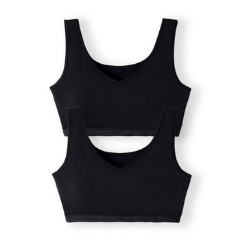 Lot de 2 brassières réversibles sans armatures