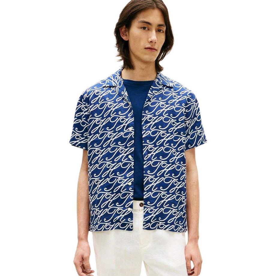 TOMMY HILFIGER  Camicia Stampa Su Intera Superficie 