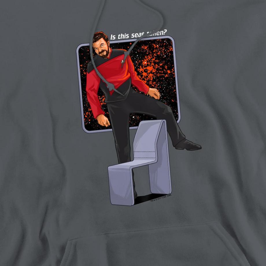 Star Trek Is This Seat Taken Felpa con Cappuccio  