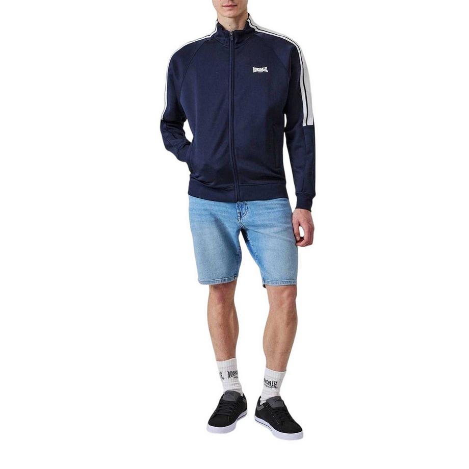 LONSDALE  Haut De Survêtement Manches Raglan Motiftyle Rayure Double 