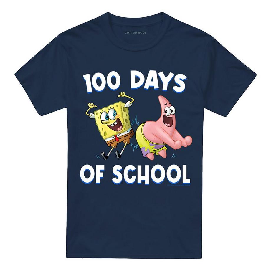 100 Days Of School Maglietta Patrick Star (patrick Stella)