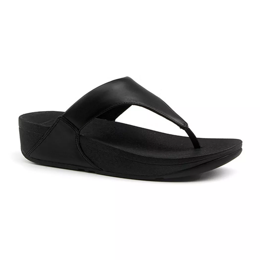 Bossi - Lulu Leather Toe Post-42, per donna, Nero, Größe 42