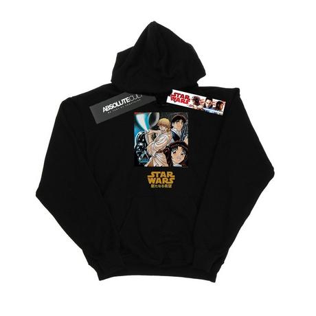 STAR WARS Star Wars Anime New Hope Felpa con cappuccio  